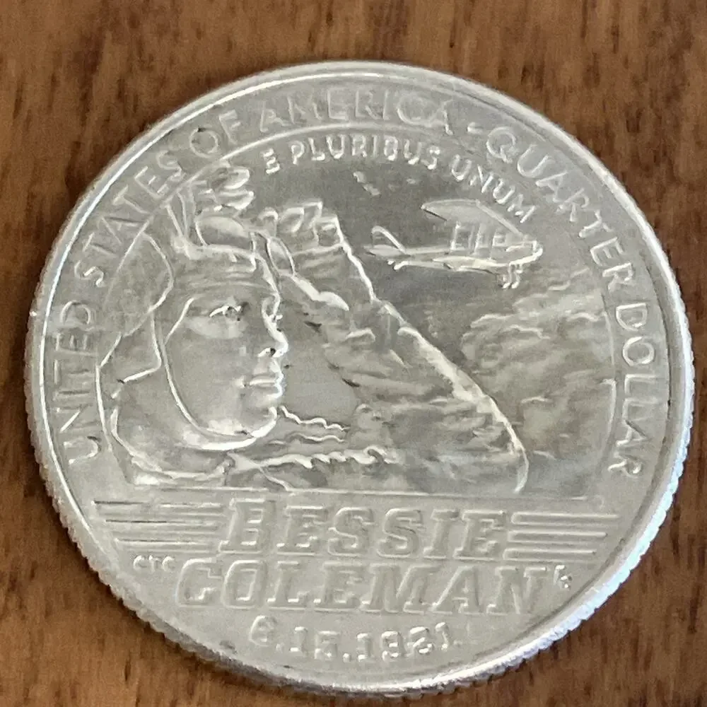 Mint Error 2023-D Bessie Coleman “In COD We Trust” & Edge Error American Quarter